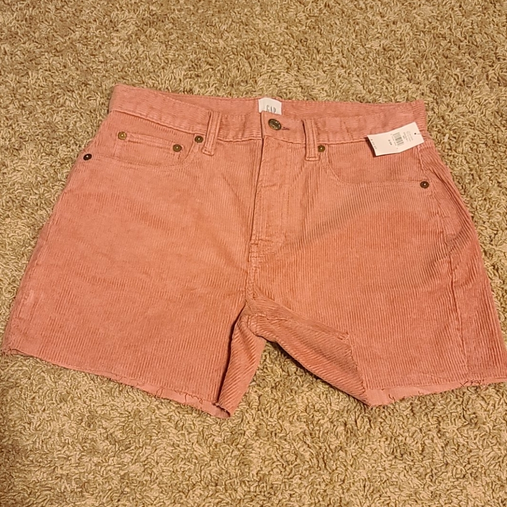 Corduroy shorts